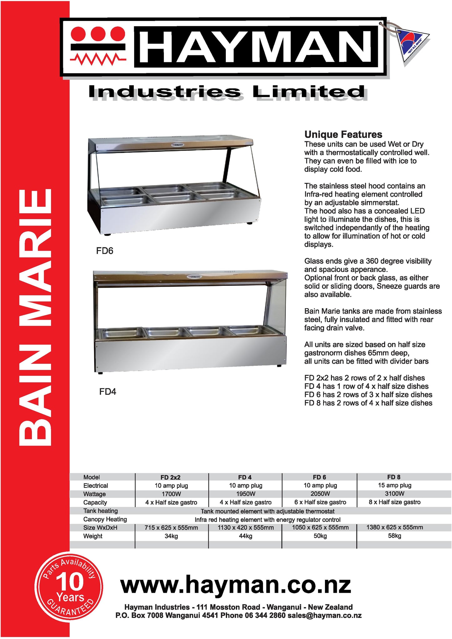 Hayman FD4 Food Display Cabinet
